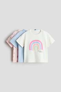 3-Pack Cotton T-Shirts