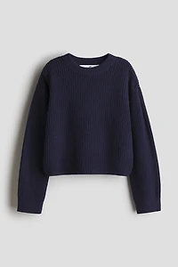 Cotton-Blend Sweater