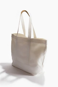 Printed Canvas Tote Bag