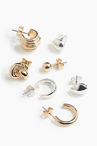 6 Pairs Earrings
