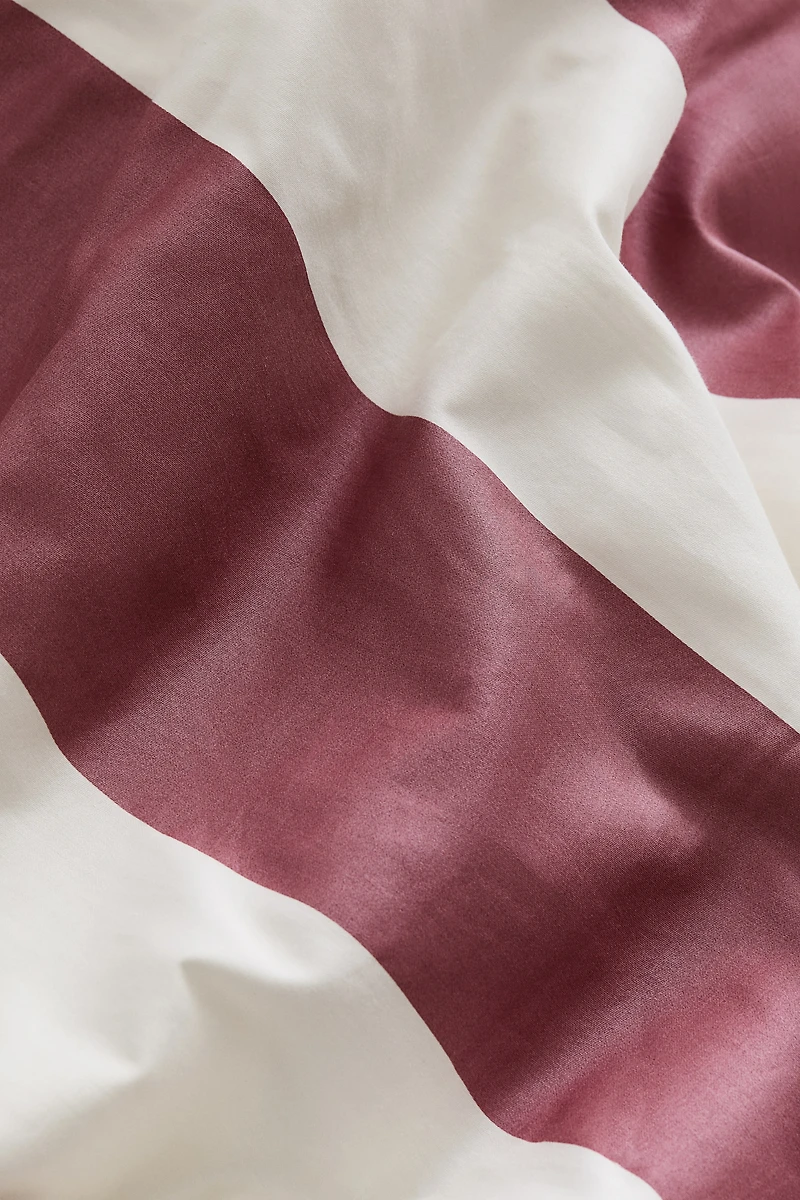 Cotton Sateen King/Queen Duvet Cover Set