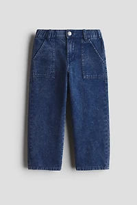 Pantalon en denim de coton