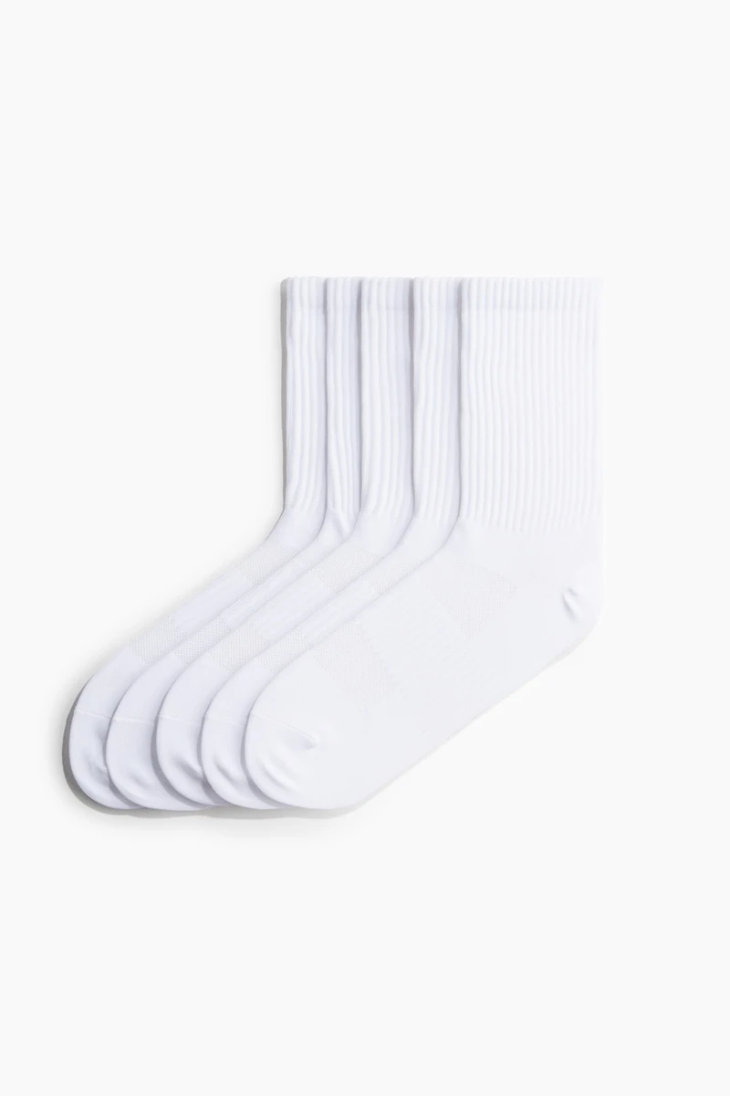 5-Pack Sports Socks with DryMove™