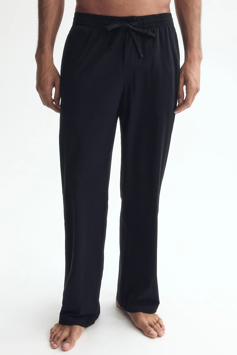 Relaxed-Fit Jersey Pants