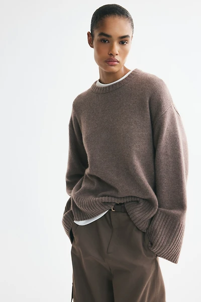 Cashmere-Blend Sweater