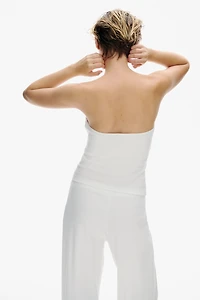 2-Piece Ribbed Top and Pants Set