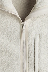 Regular-Fit Teddy Fleece Sports Vest