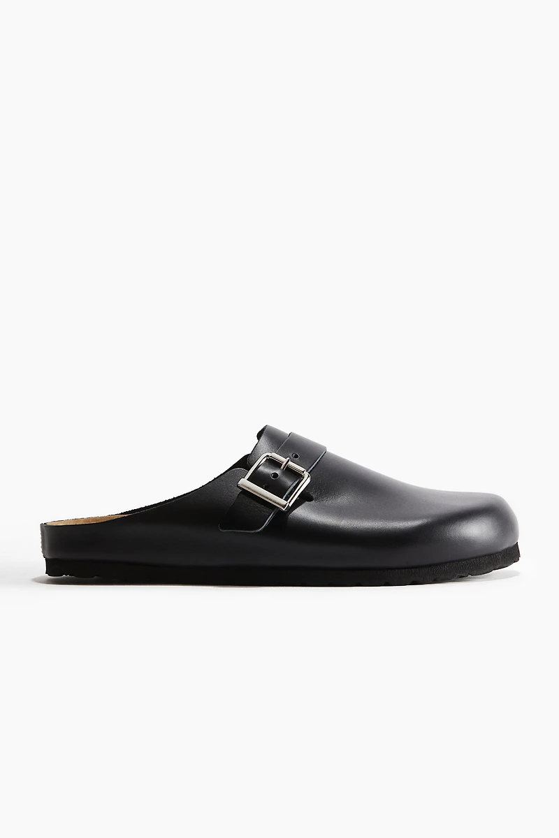 Suede Mules