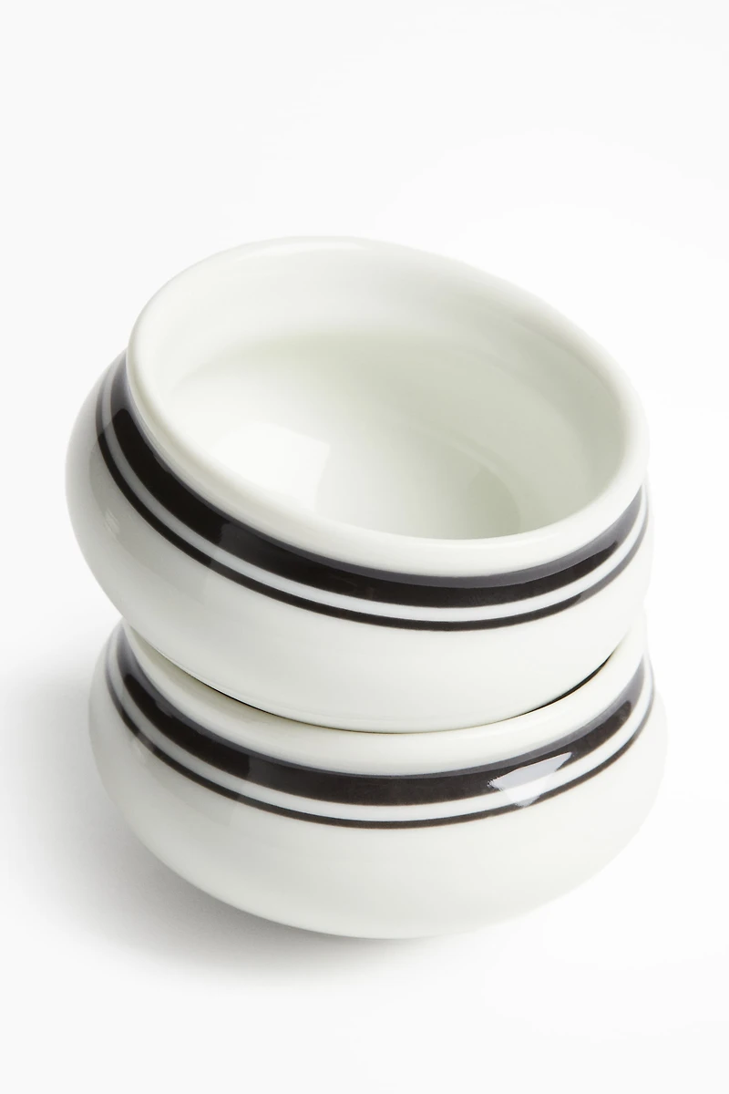 2-Pack Small Porcelain Bowls