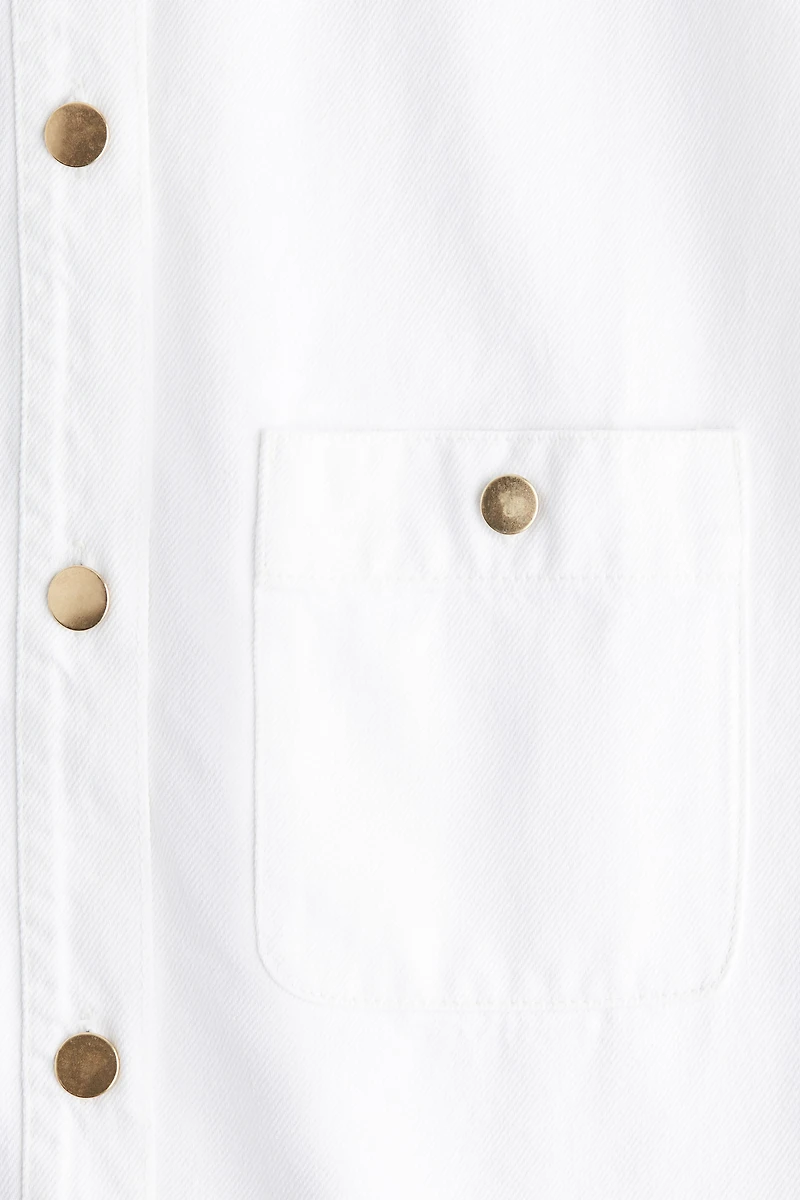 Sleeveless Denim Dress