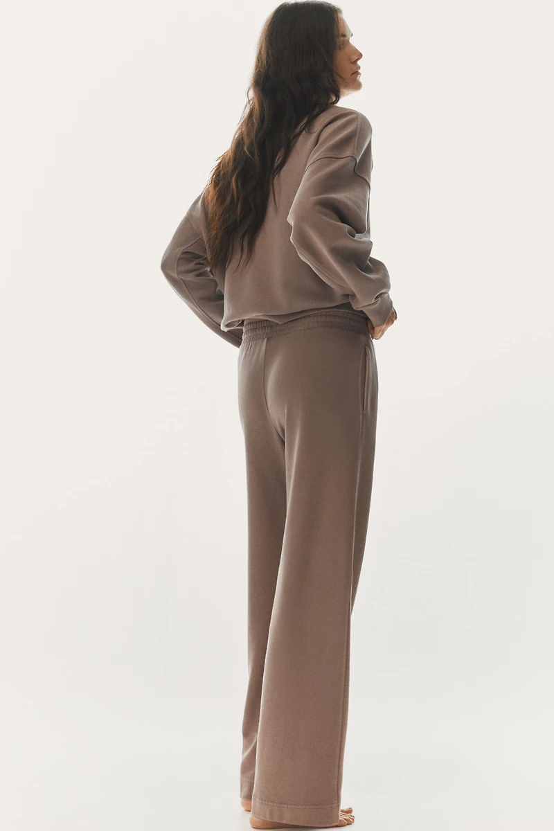 Chandail en molleton délavé