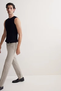 Slim-Fit Tailored Pants