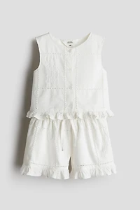 2-Piece Cotton Poplin Set