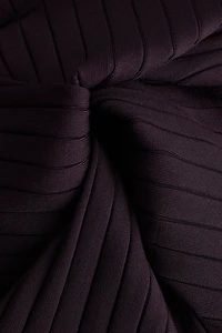 Robe en tricot côtelé