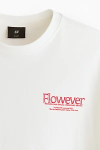 T-shirt imprimé Coupe Flottante