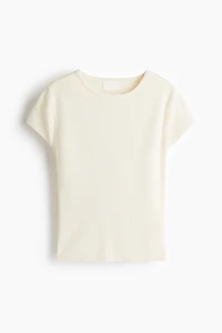 Fine-Knit T-Shirt