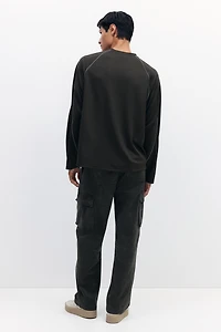 Pantalon cargo décontracté