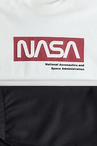 Ensemble 2 pièces T-shirt et short en molleton