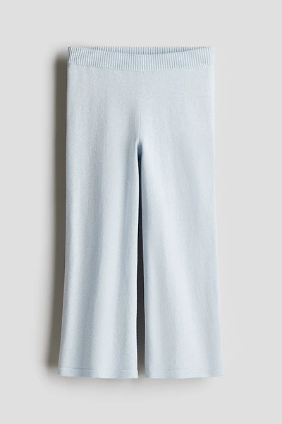 Legging scintillant en fin tricot