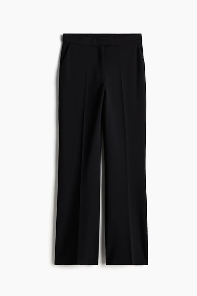 Flared Jersey Pants