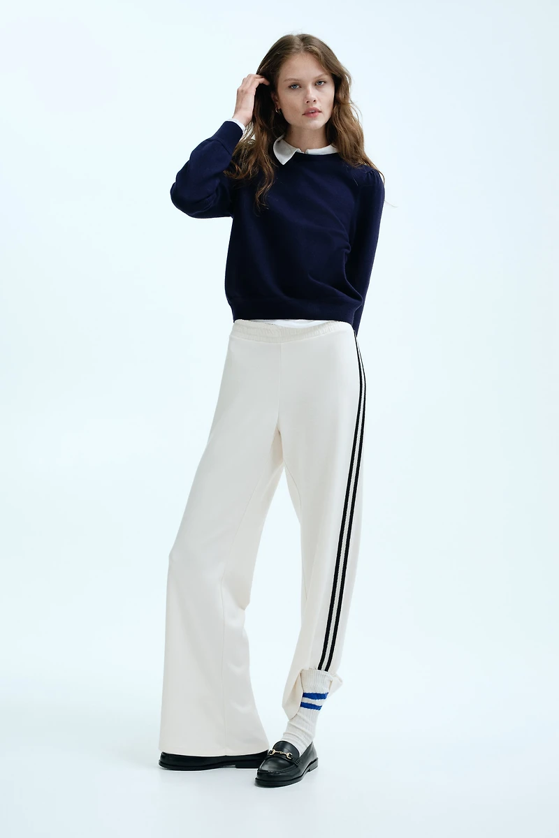 Puff-Sleeved Sweater