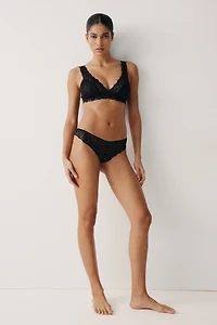 2-pack Lace Brazilian Briefs