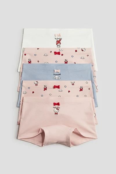 Lot de 5 caleçons en coton