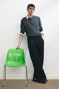 Loose-Fit Tailored Pants