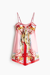 A-line strappy dress