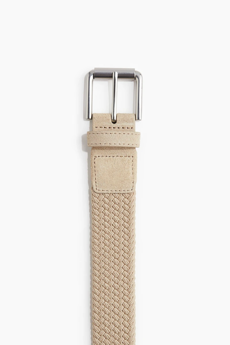 Elasticized Fabric Belt
