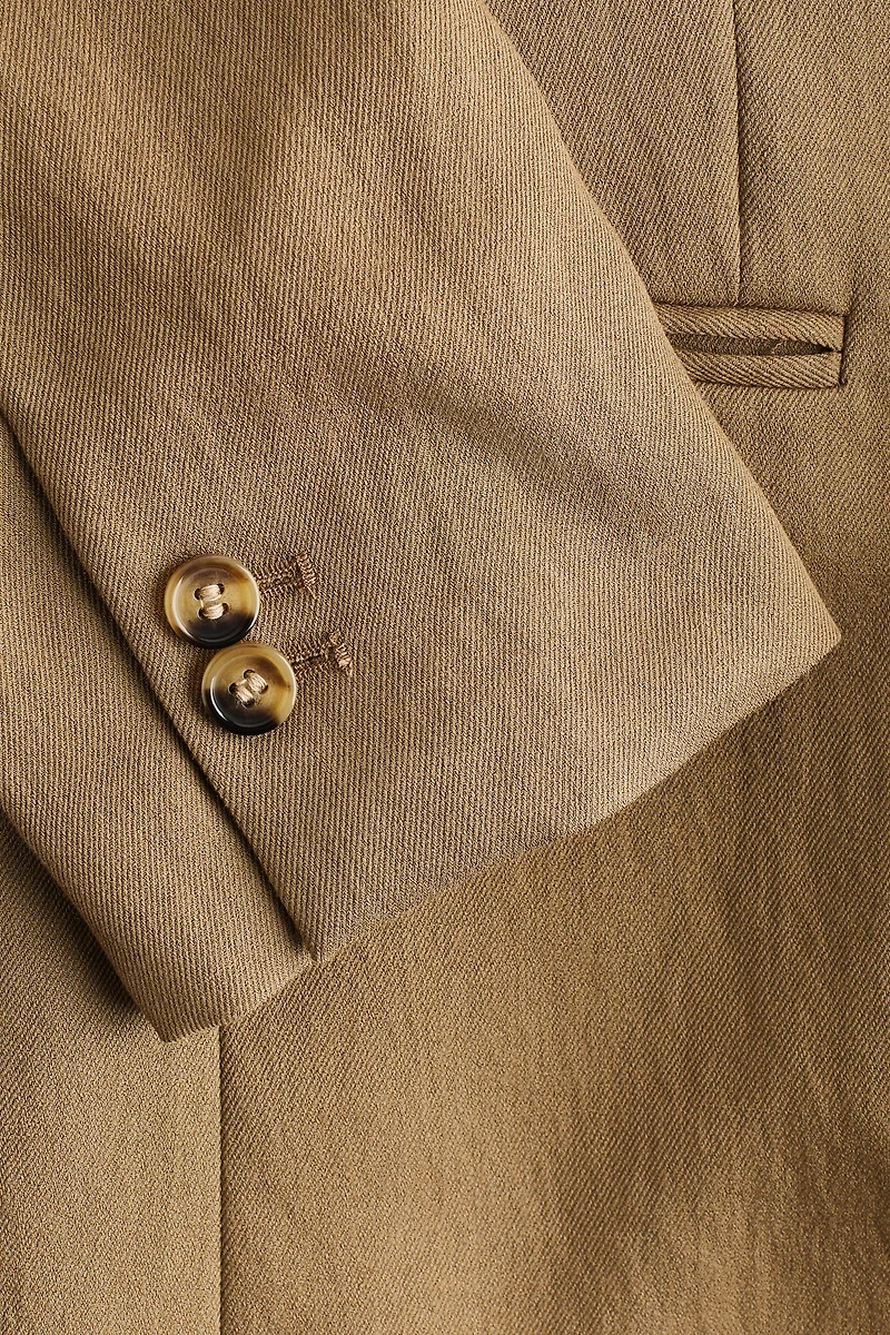 Blazer à fermeture droite