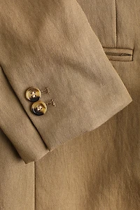 Blazer à fermeture droite