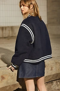 Fleece Baseball Jacket