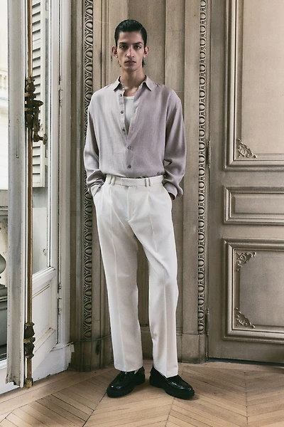 Regular-Fit Crinkled Shirt