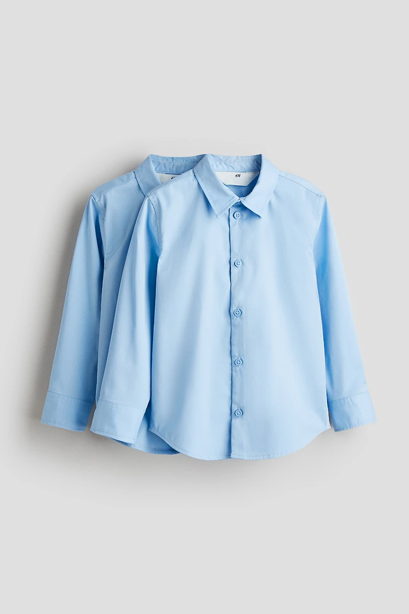 2-pack Easy-iron Shirts