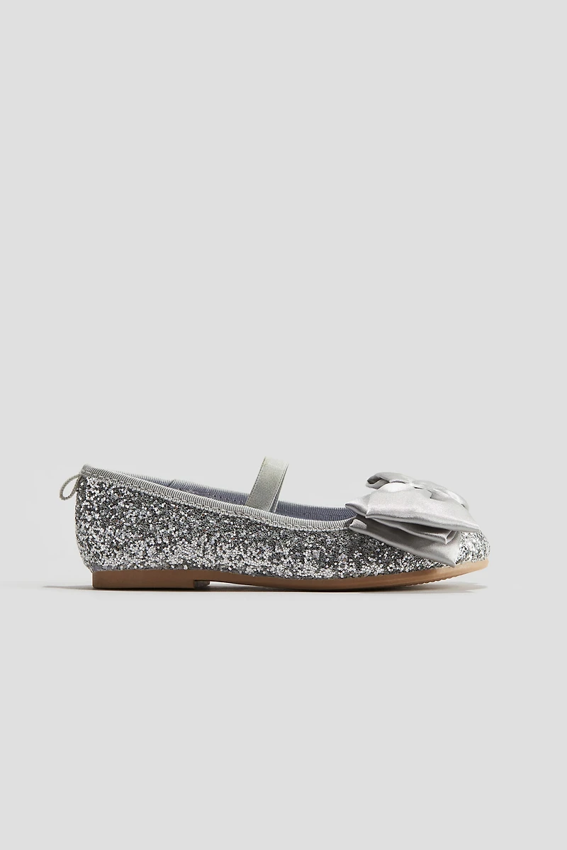 Glittery Ballet Flats