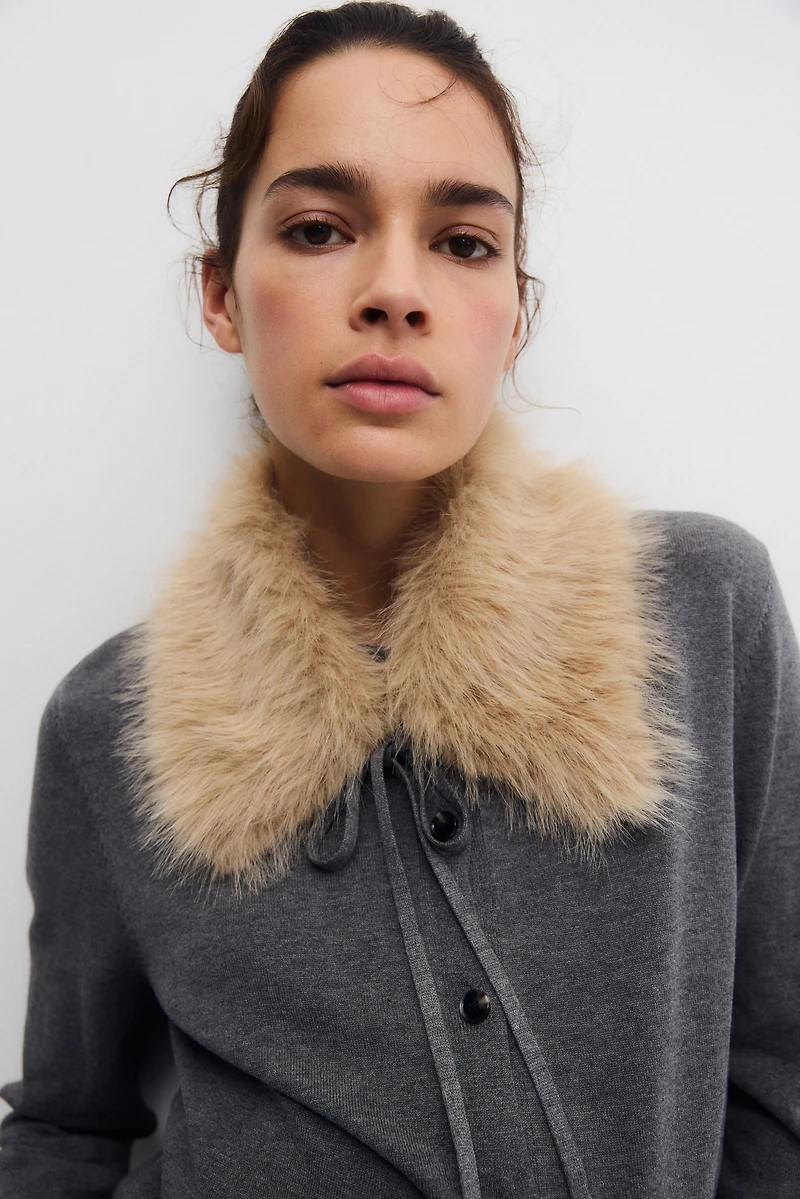 MAMA Cardigan with Collar