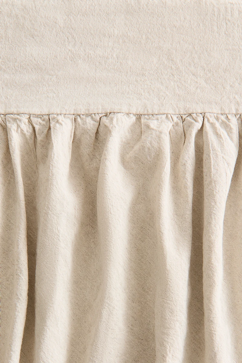Linen-Blend Bedspread