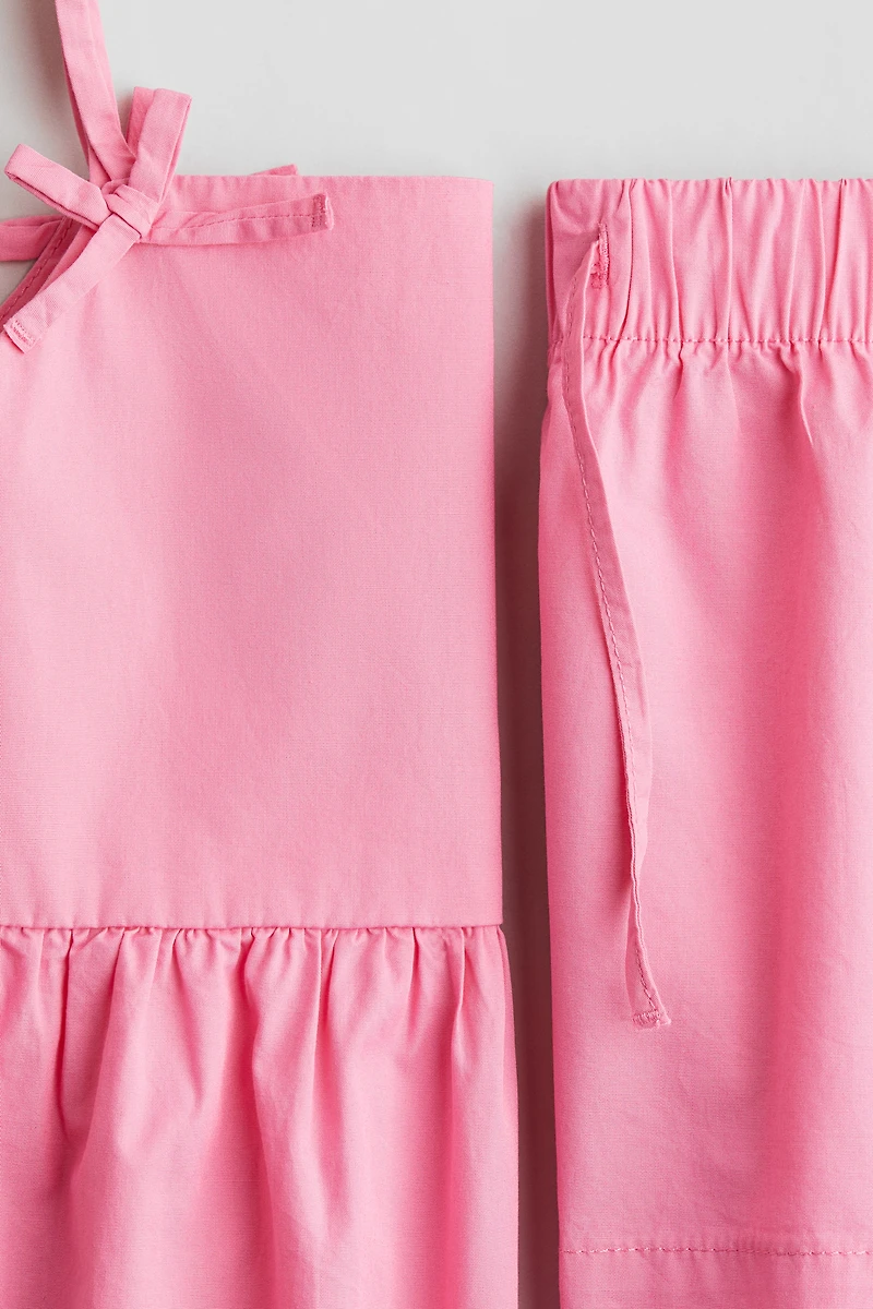 2-Piece Cotton Poplin Set