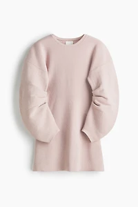 Viscose-Blend Rib-Knit Dress