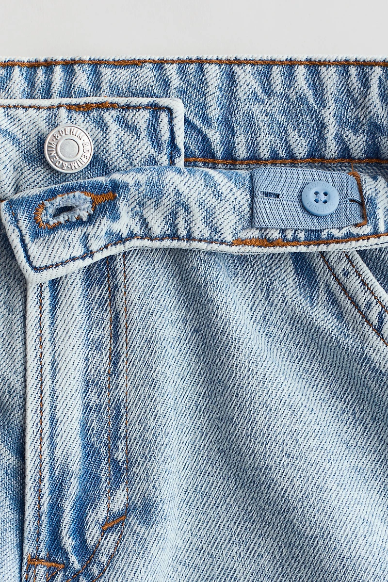 Denim Cargo Shorts