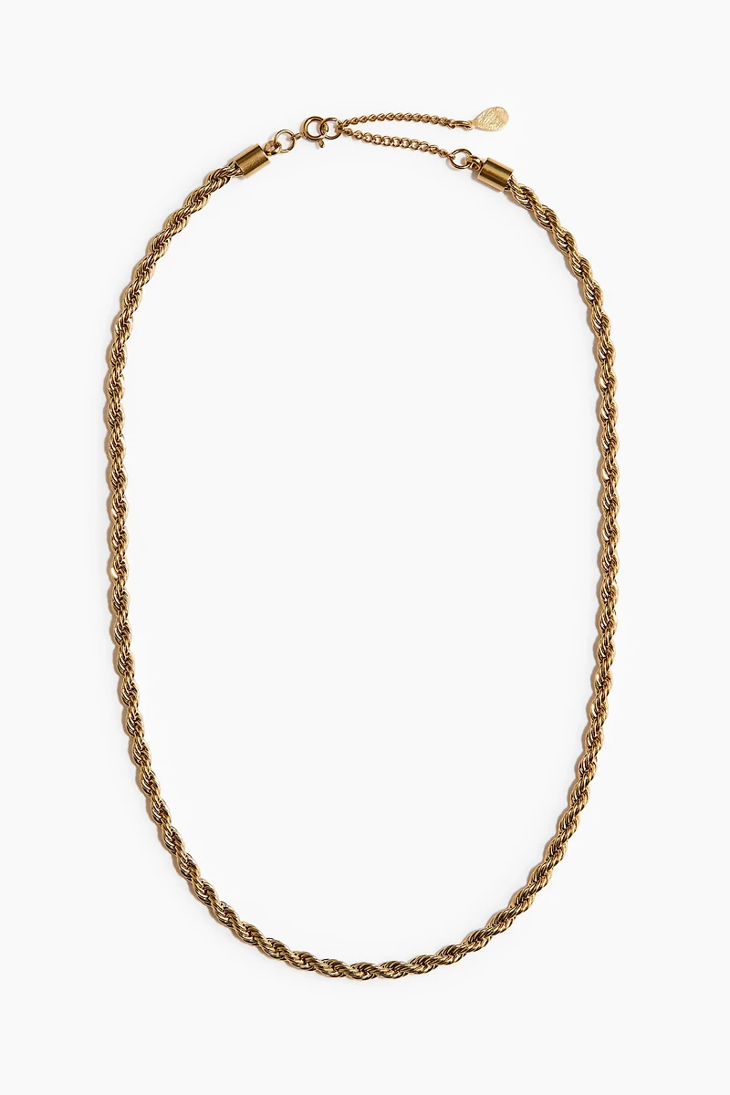 Collier imperméable torsadé