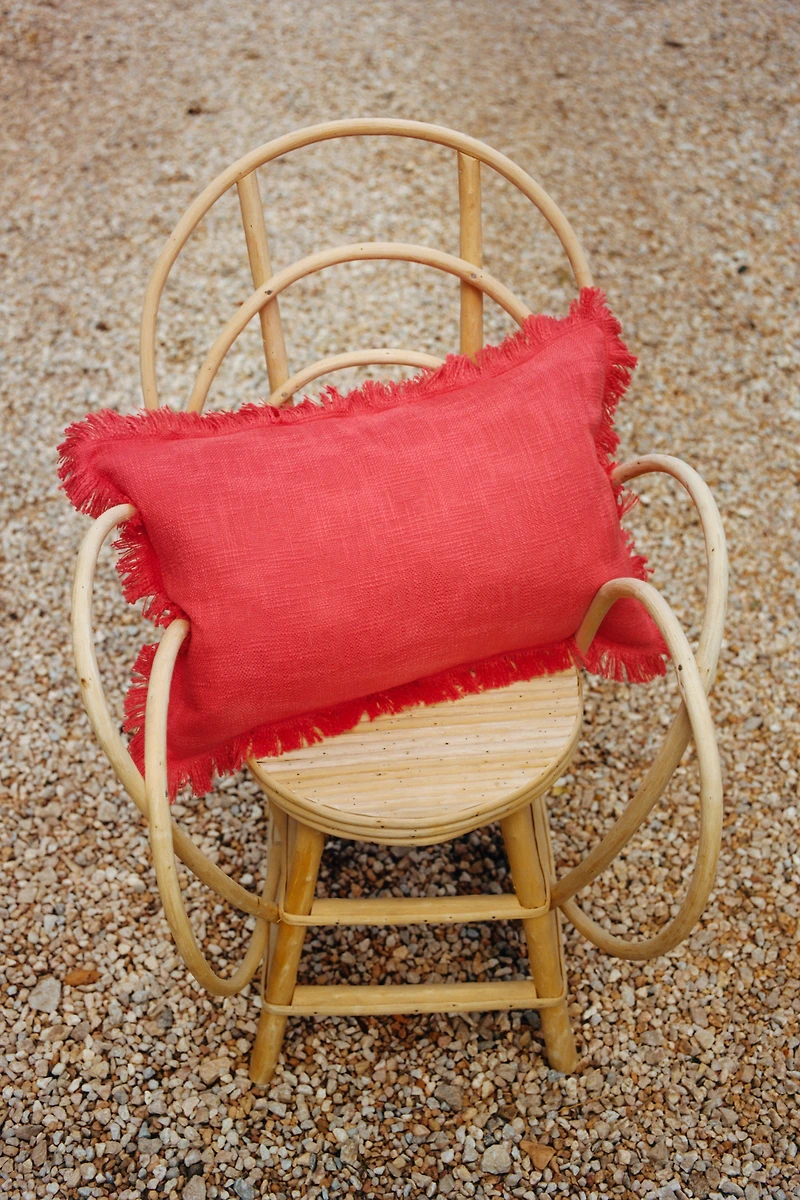 Slub-Weave Cushion Cover