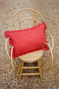 Slub-Weave Cushion Cover