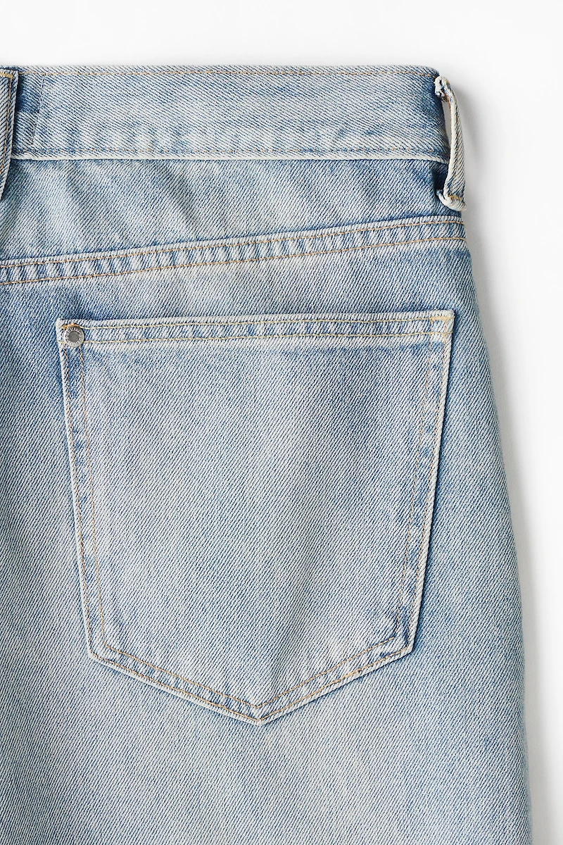 Baggy Denim Shorts