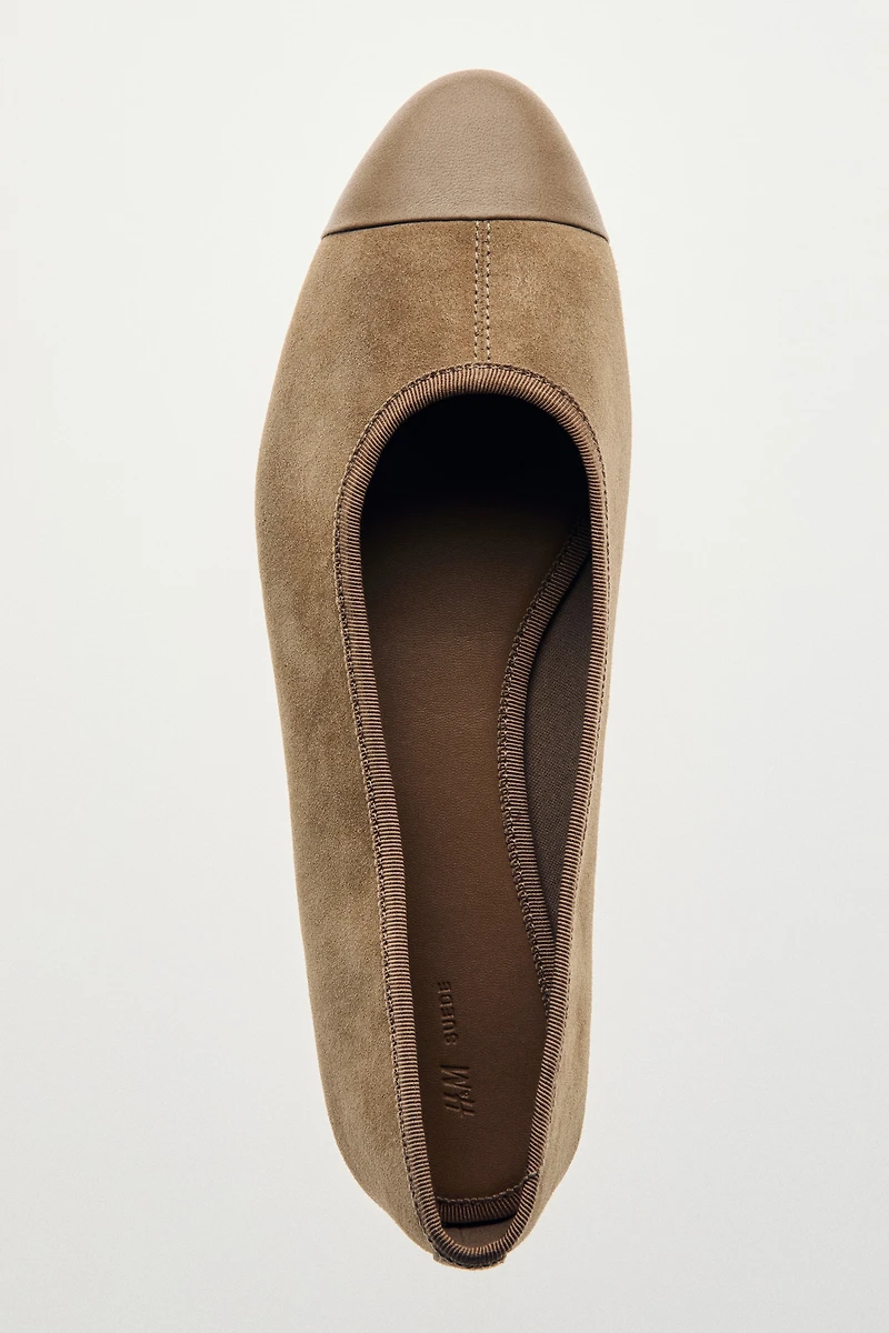 Suede Flats