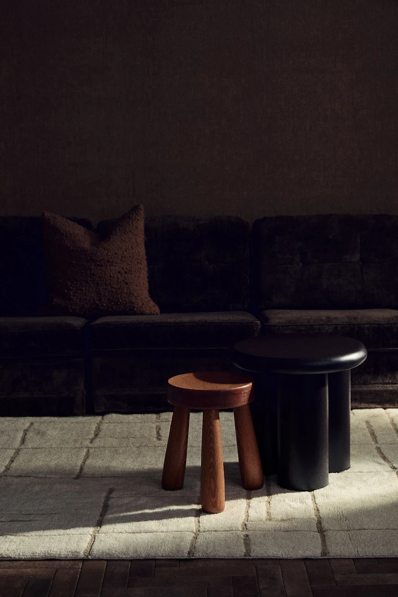 Large Wool-Blend Rug