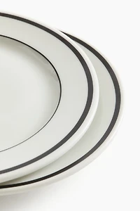 2-Pack Porcelain Medium-Sized Plates