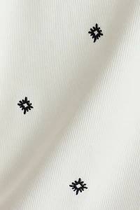 Ribbed Cotton Tank Top