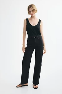 Wide High Waist Jeans